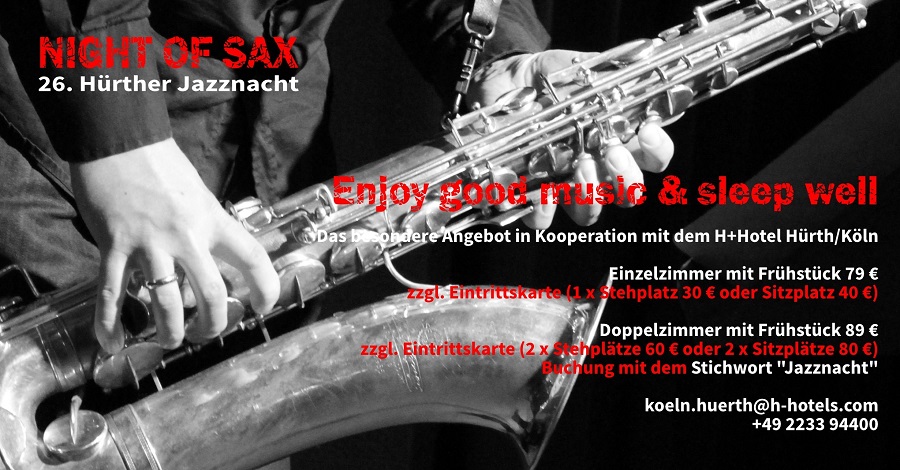 Spezialangebot - Hotel und Jazznacht